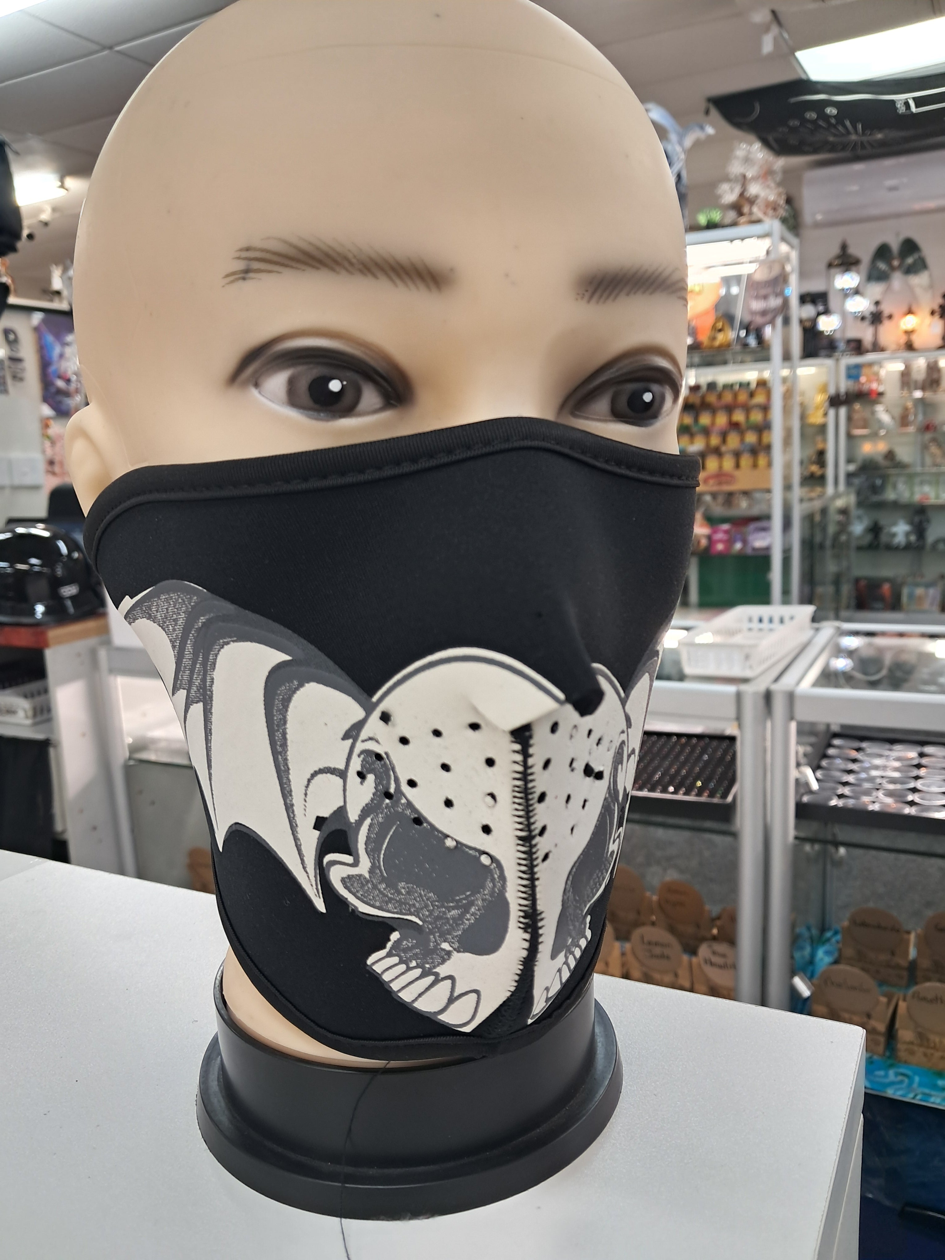 Motorcycle facemask