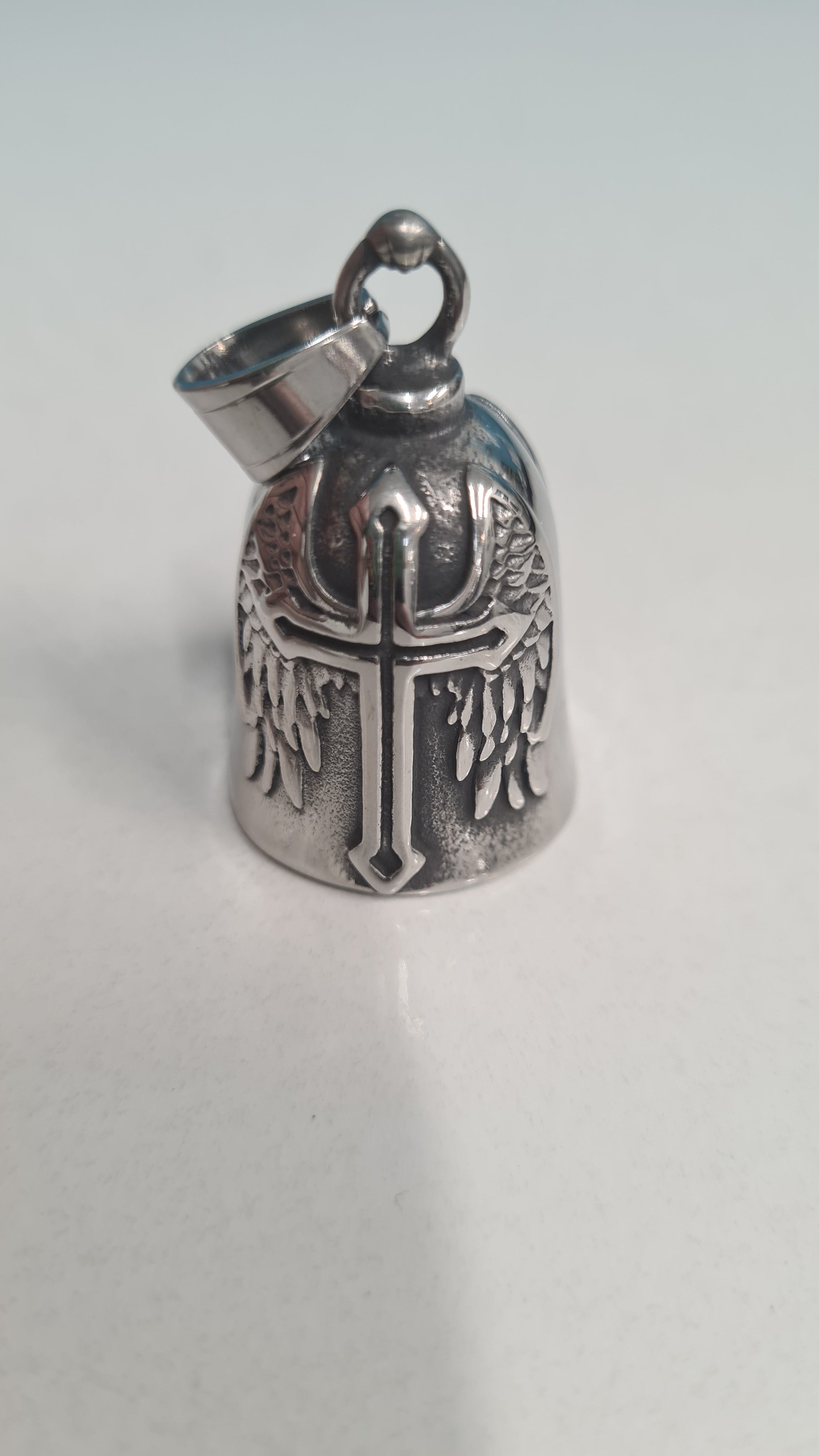 Gremlin/Guardian Bell - Black Cross w/wings