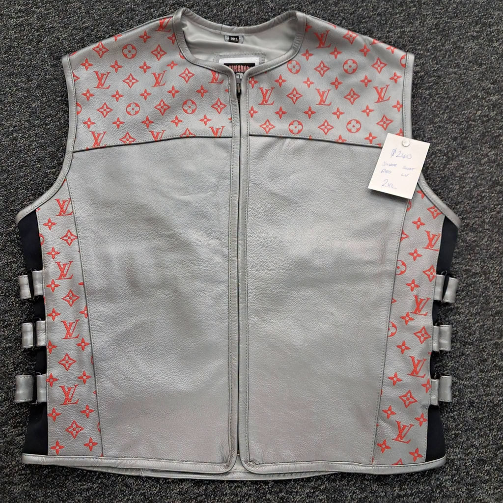 *NEW* Vest - Red on Silver LV