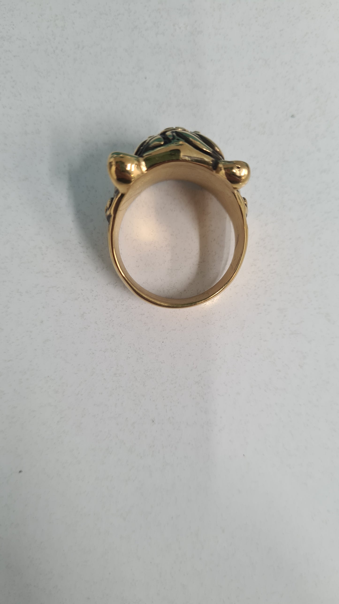 Ring - Gold Bull Dog