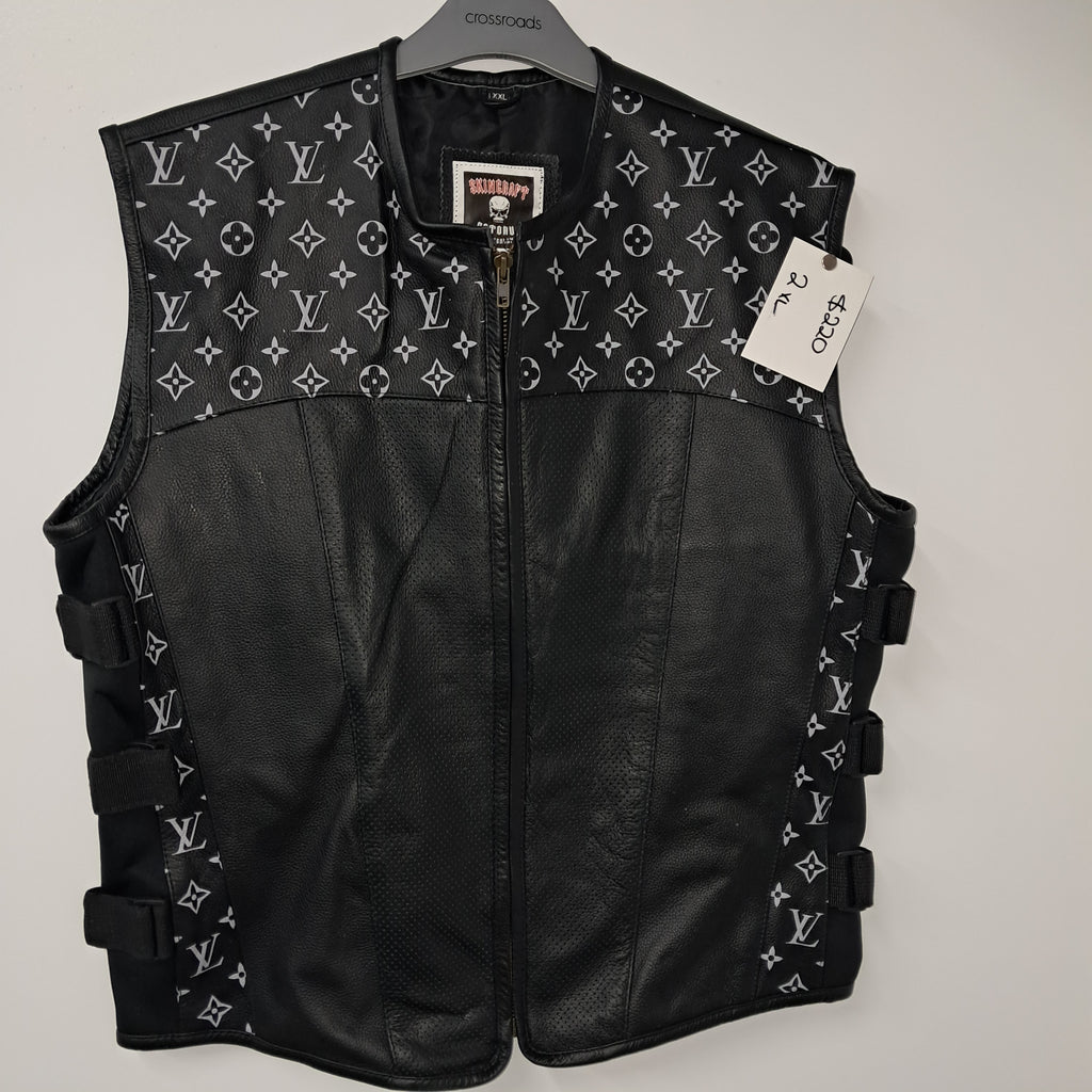 Vest - Grey print LV
