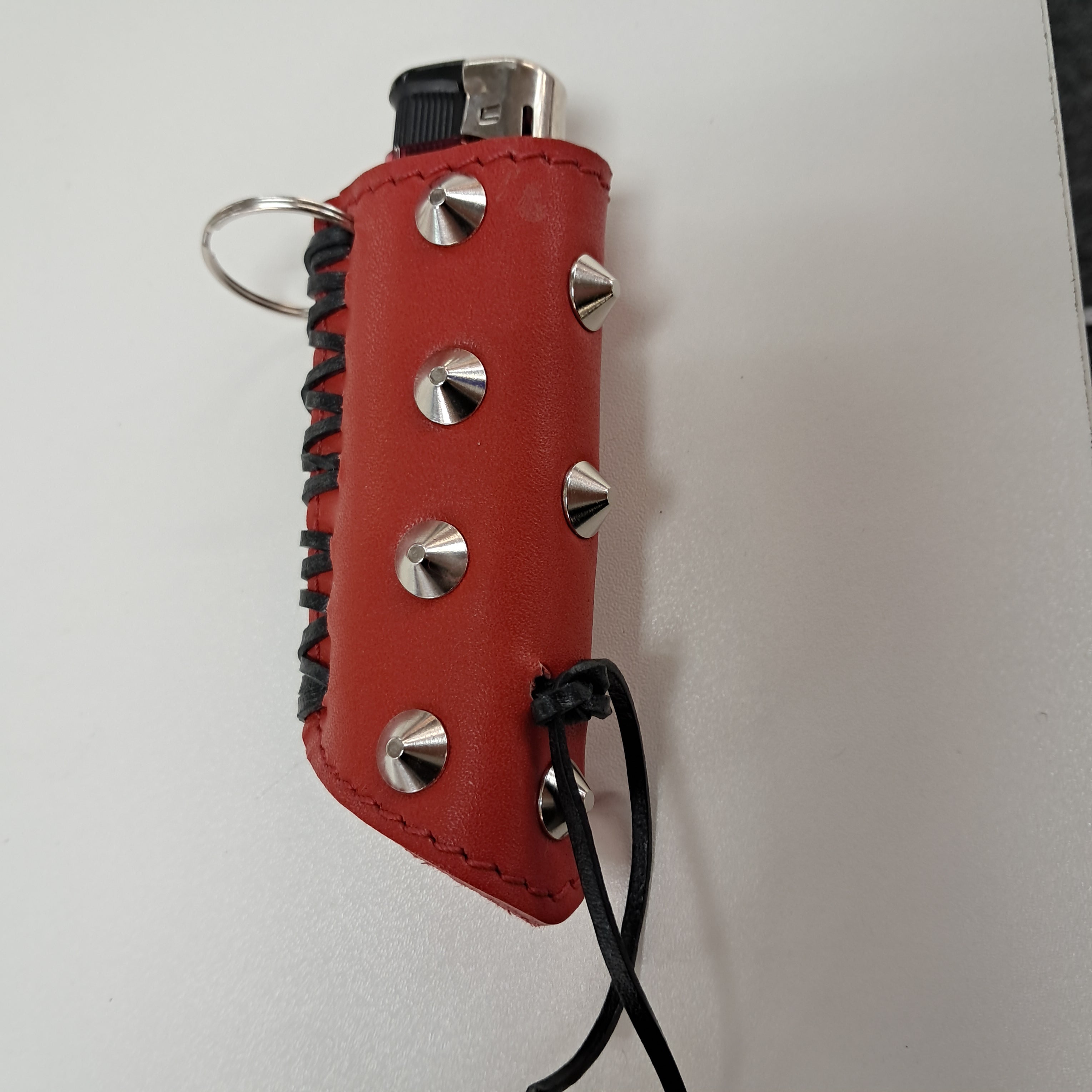 Leather lighter holder