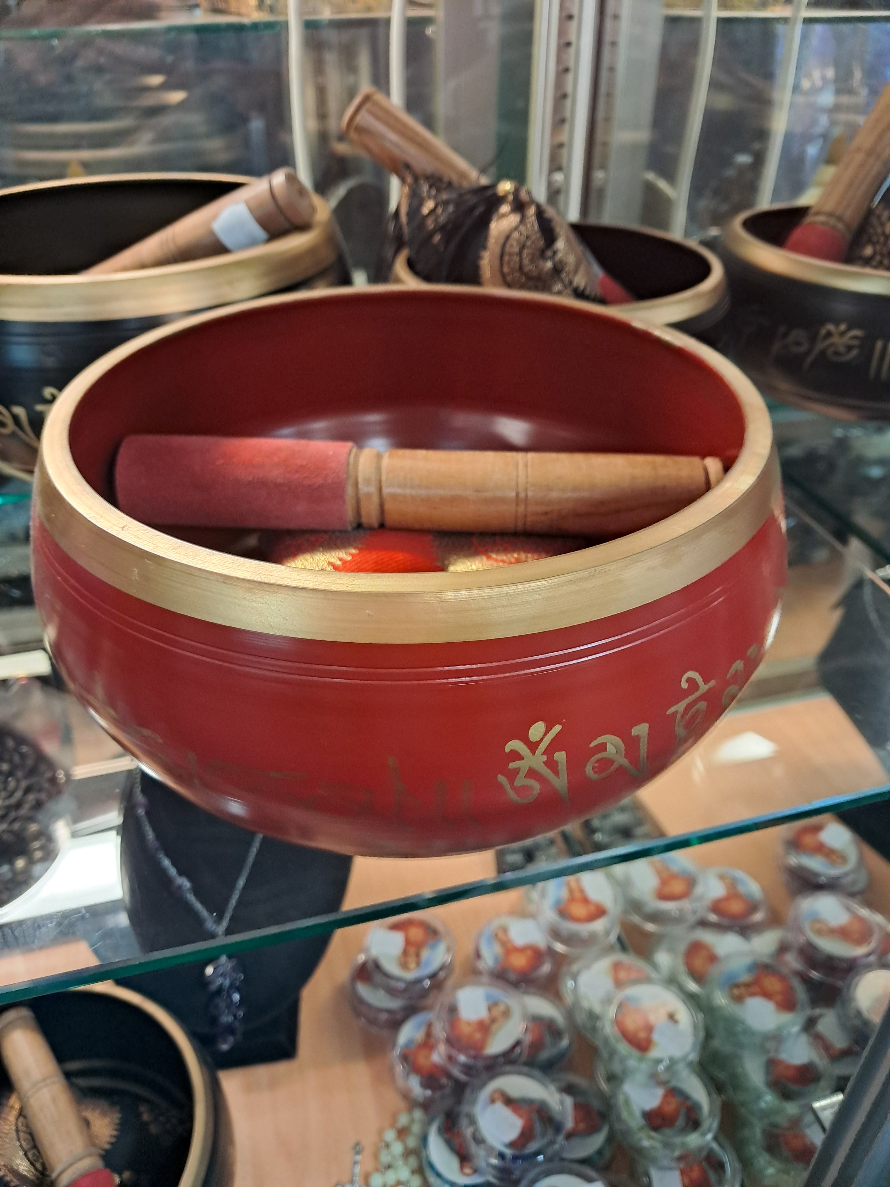 Chakra healing singing bowl