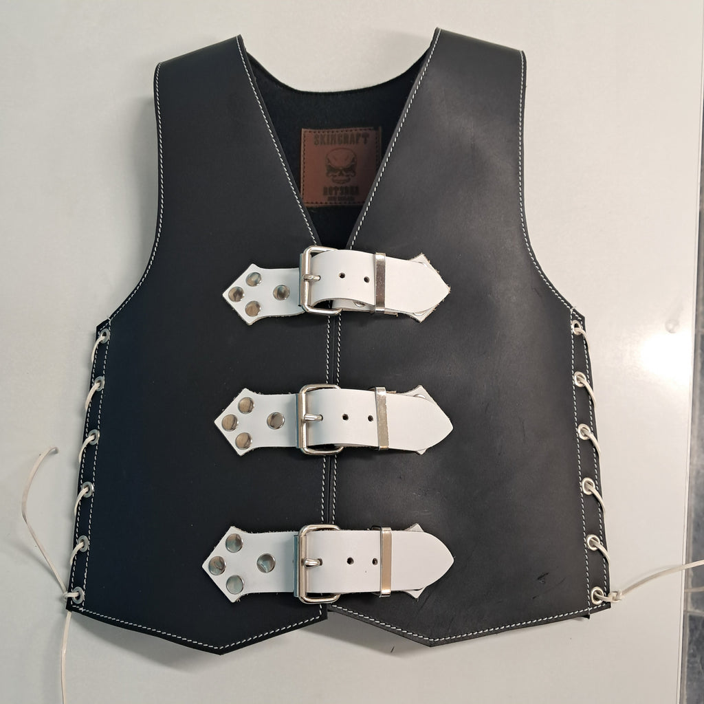 Kiddies leather vest